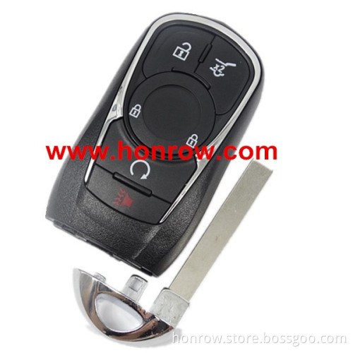 New Product Buick 5+1 button keyless remote key blank shell